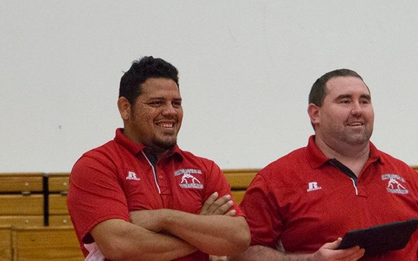 Coaches Espejo and Clark had plenty to smile about at the Santa Ana Tournament Saturday