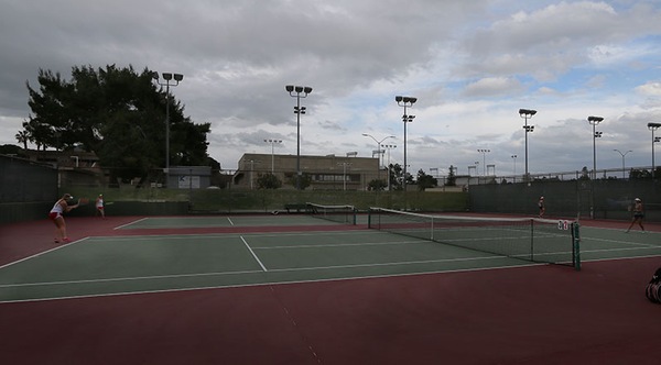 Cloudy skies framed BC Women's Tennis's first loss of the season Tuesday.
