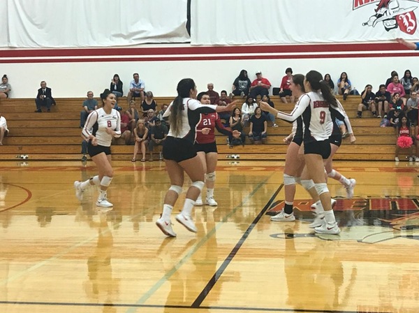Volleyball extended their win streak to 9 games on Tuesday with a sweep over West LA.