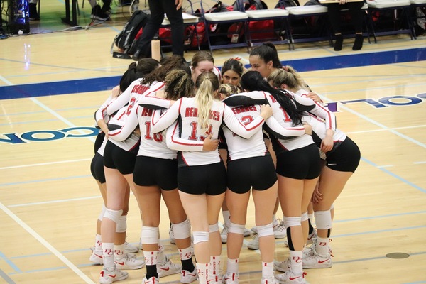 Women's Volleyball 2018 season came to a close in the playoffs on Saturday 11/30 against Fresno City, 3-1.

Photo Credit: Brandon Urry, BC Athletic Communications